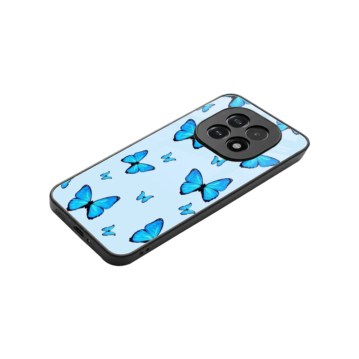 Gimme Butterflies Aesthetic stylish phone case for oppo f29 5g | glossy glass and slim fit