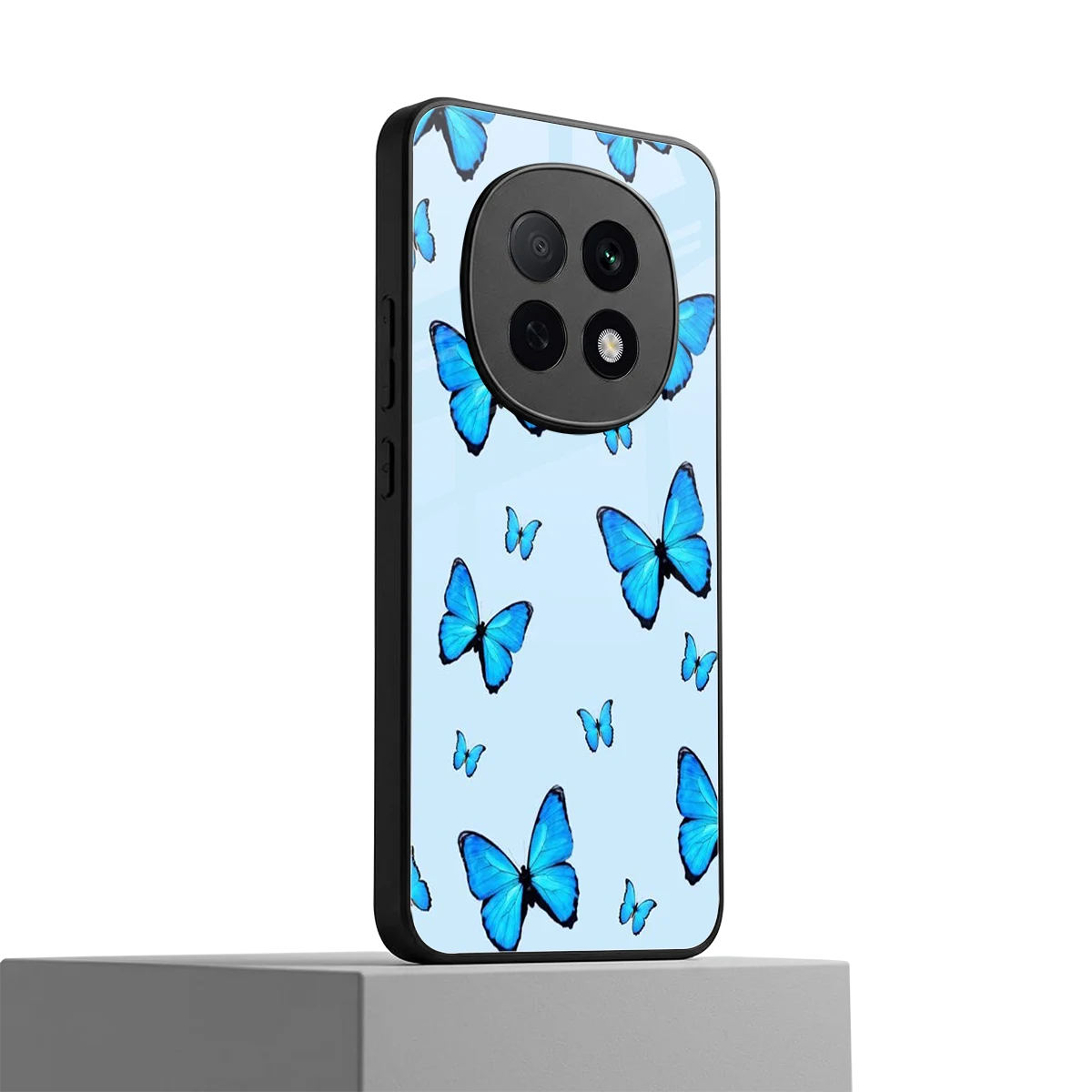 Gimme Butterflies Aesthetic oppo f29 pro 5g mobile cover | shockproof glass phone case