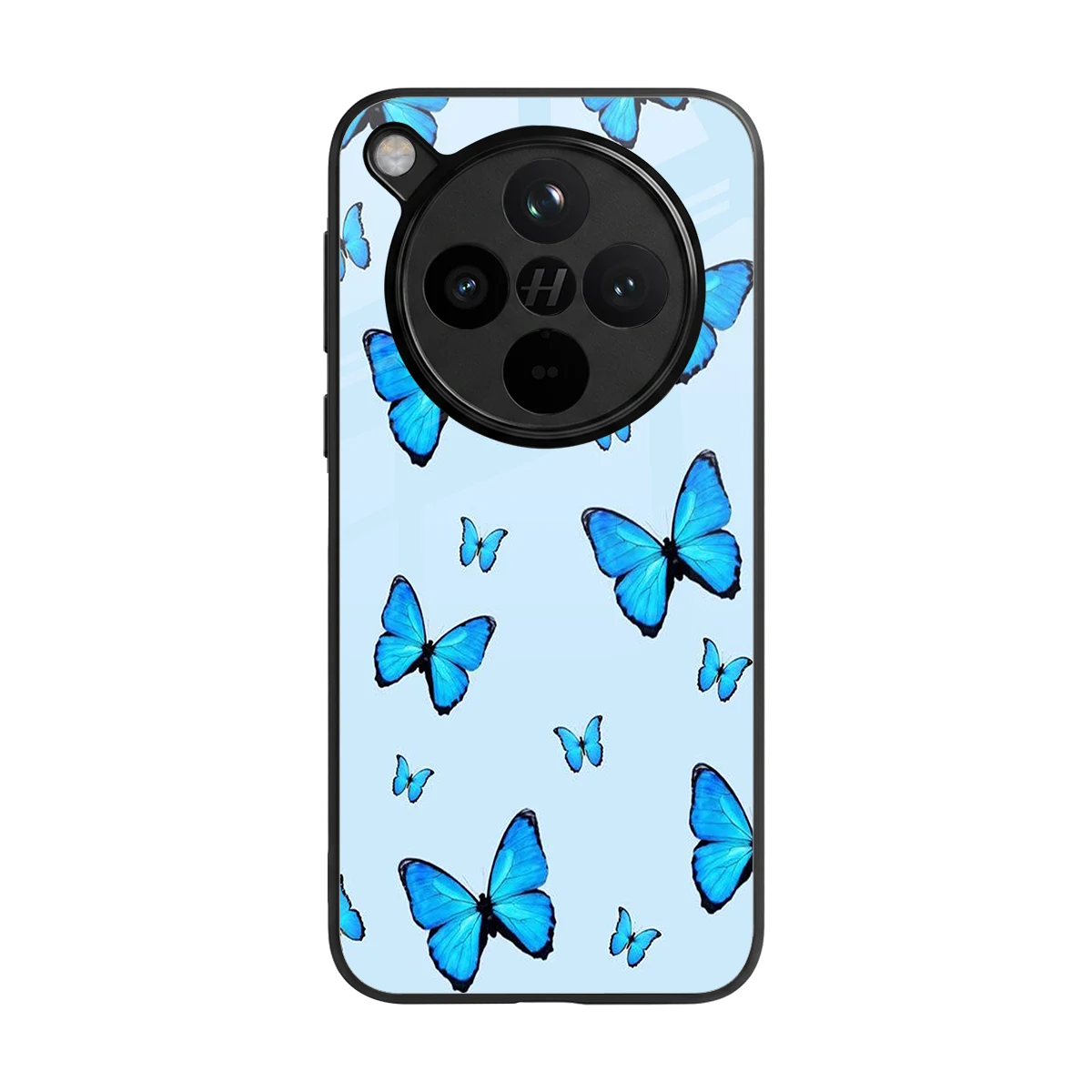 Gimme Butterflies Aesthetic back phone cover | glass case for oppo find x8