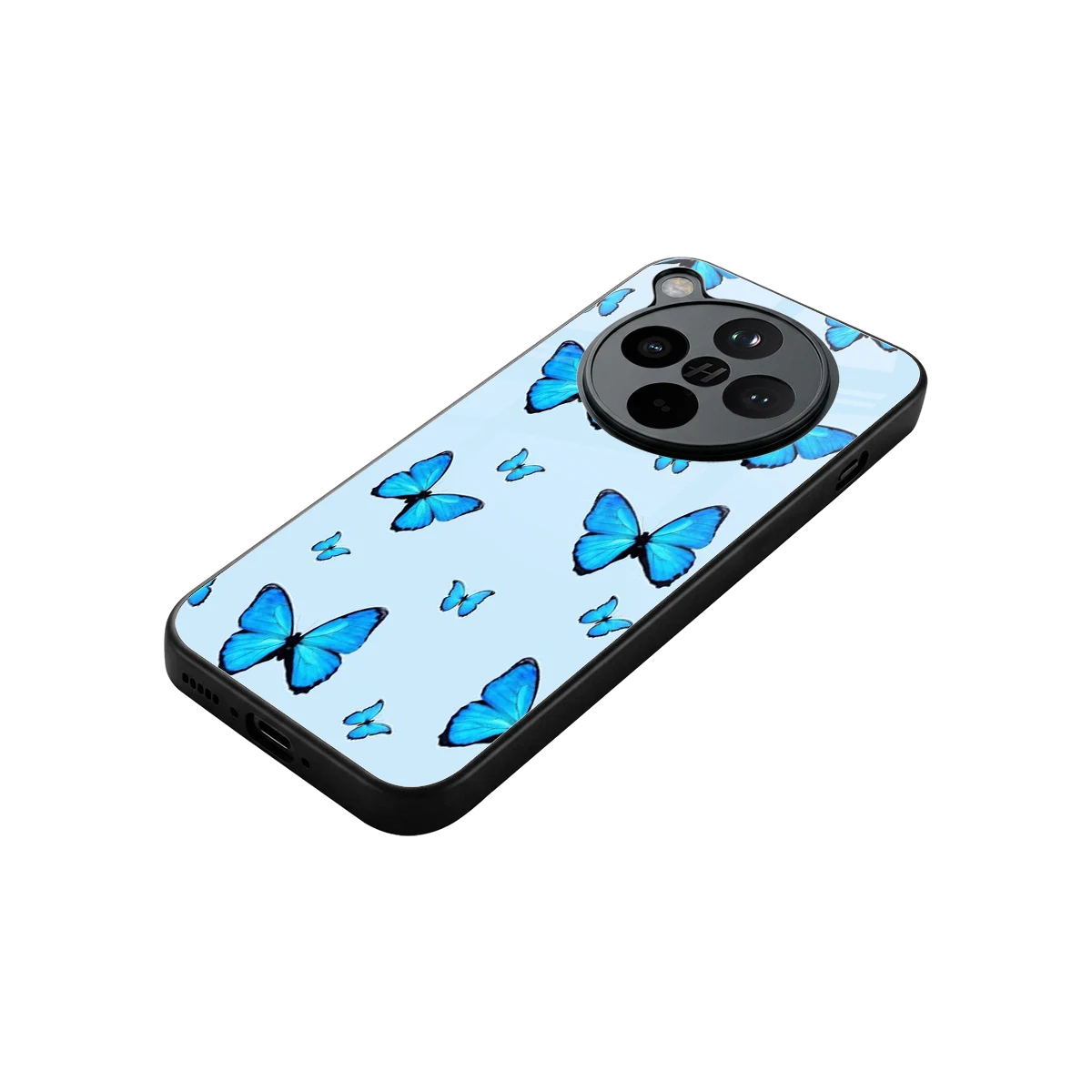 Gimme Butterflies Aesthetic stylish phone case for oppo find x8 | glossy glass and slim fit