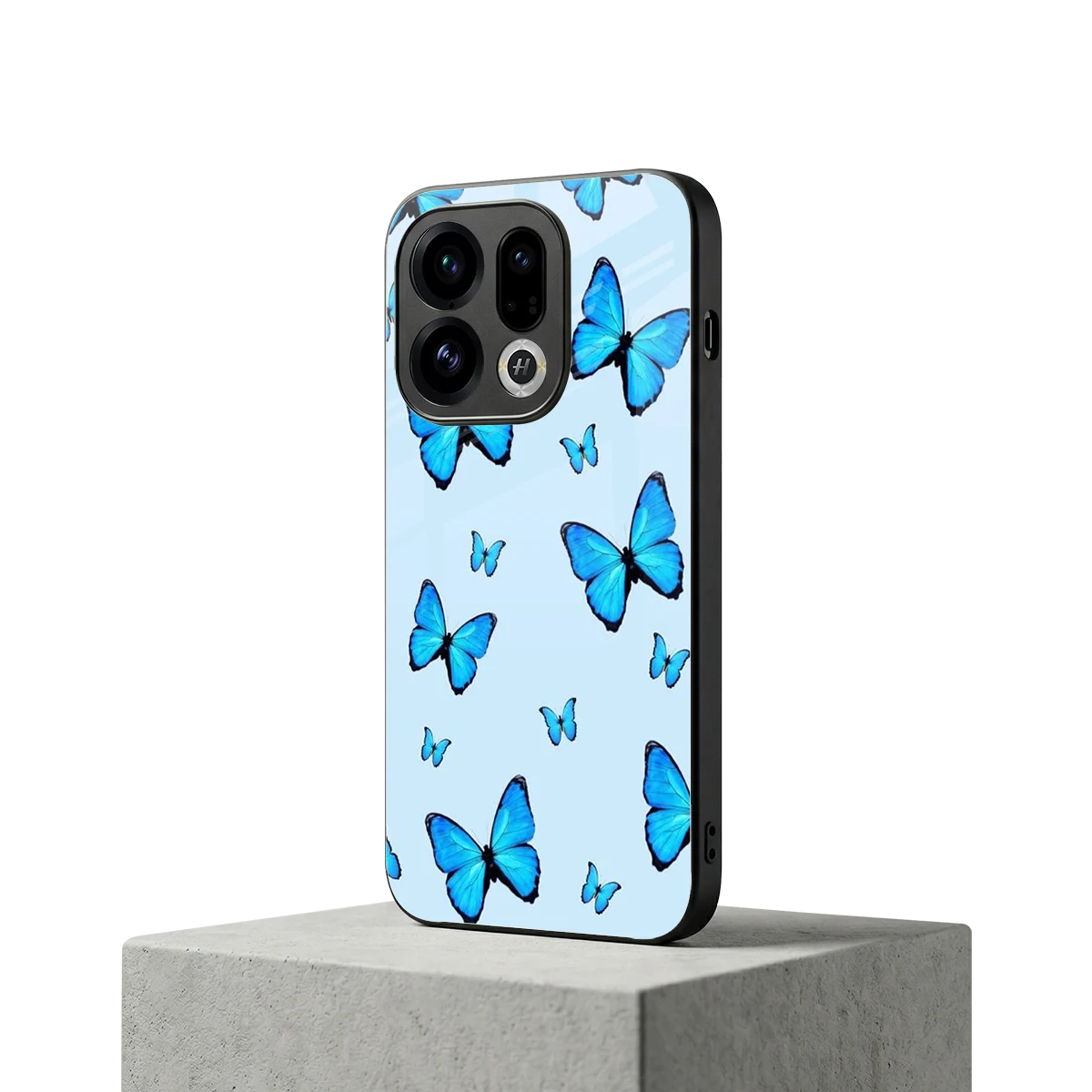Gimme Butterflies Aesthetic oppo find x9 mobile cover | shockproof glass phone case