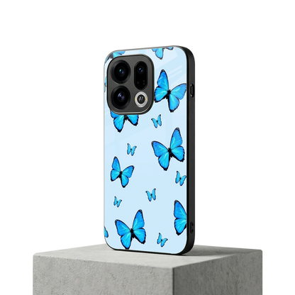 Gimme Butterflies Aesthetic oppo find x9 mobile cover | shockproof glass phone case