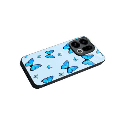 Gimme Butterflies Aesthetic stylish phone case for oppo find x9 | glossy glass and slim fit