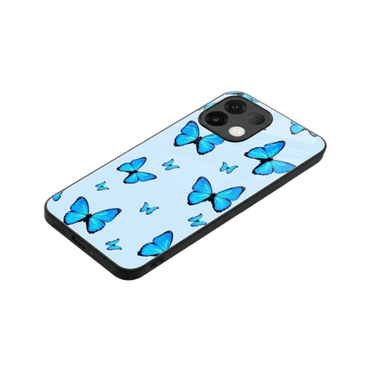 Gimme Butterflies Aesthetic stylish phone case for oppo k13 5g | glossy glass and slim fit