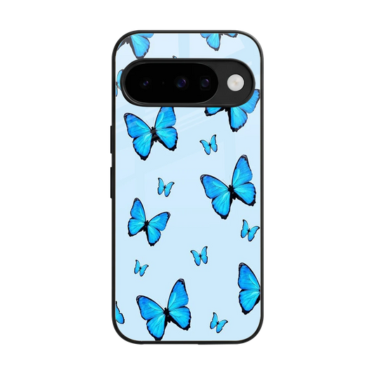 Gimme Butterflies Aesthetic back phone cover | glass case for google pixel 10