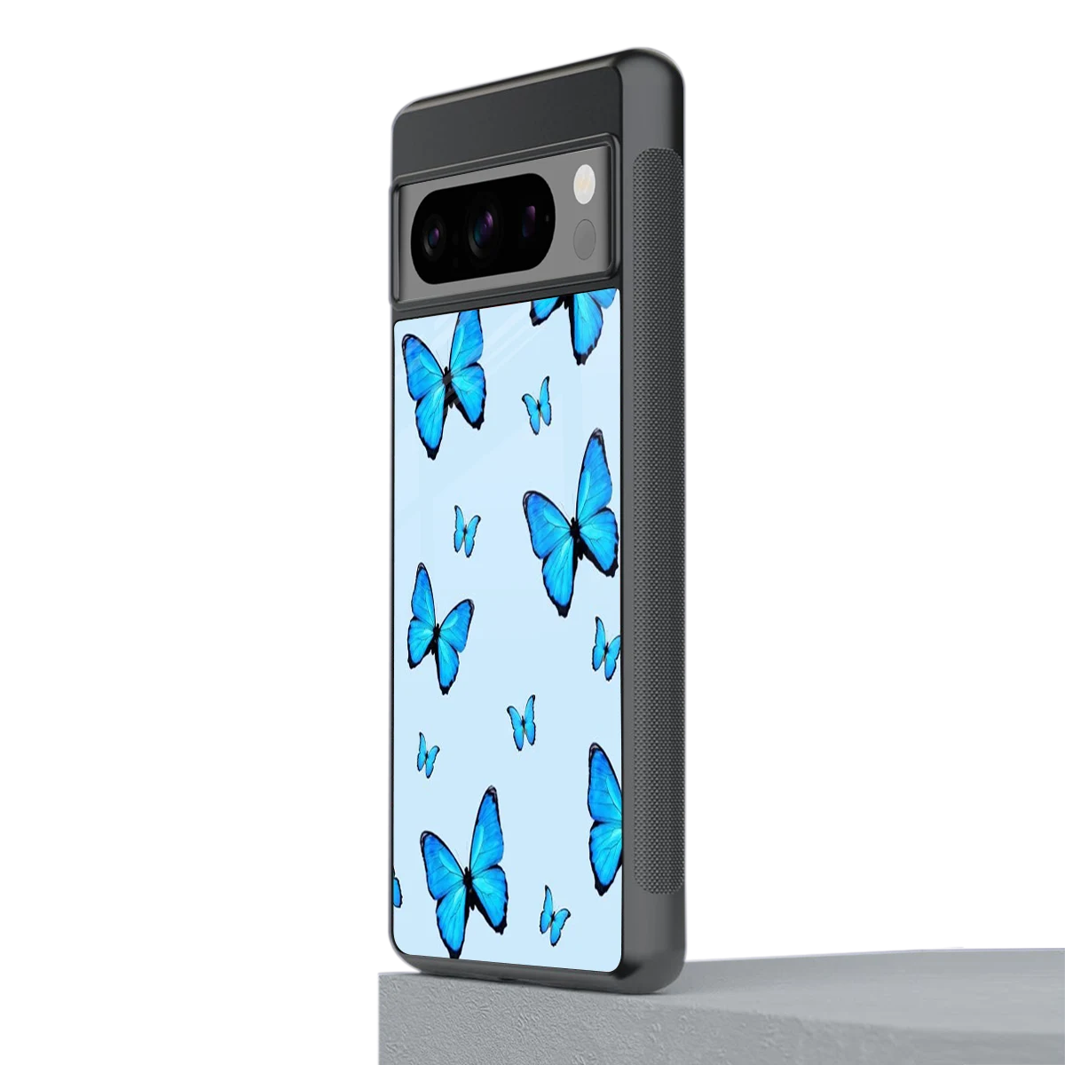 Gimme Butterflies Aesthetic stylish phone case for google pixel 8 pro | glossy glass and slim fit