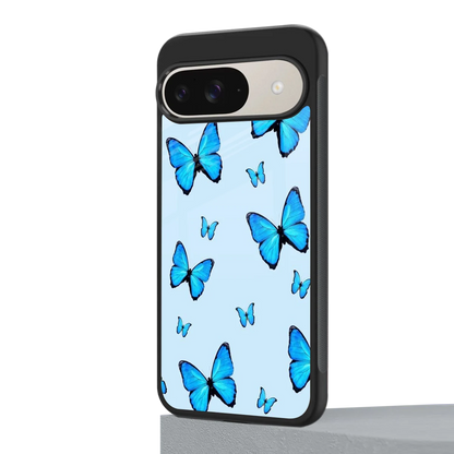 Gimme Butterflies Aesthetic google pixel 9 mobile cover | shockproof glass phone case