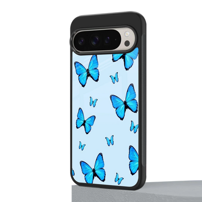 Gimme Butterflies Aesthetic google pixel 9 pro mobile cover | shockproof glass phone case
