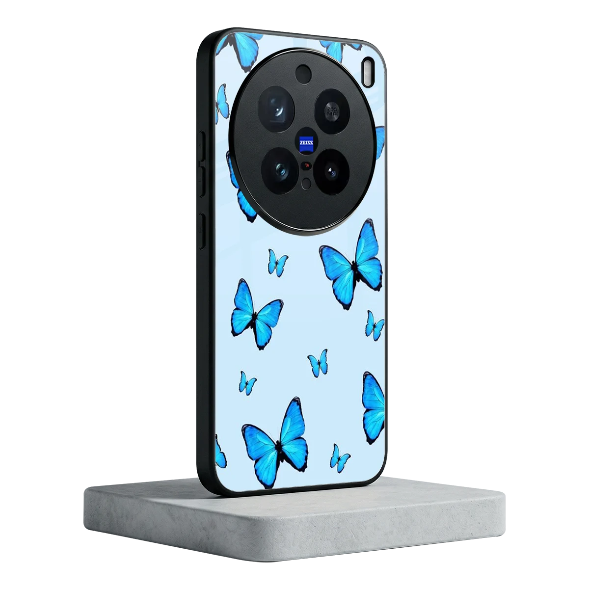 Gimme Butterflies Aesthetic vivo x200 pro mobile cover | shockproof glass phone case