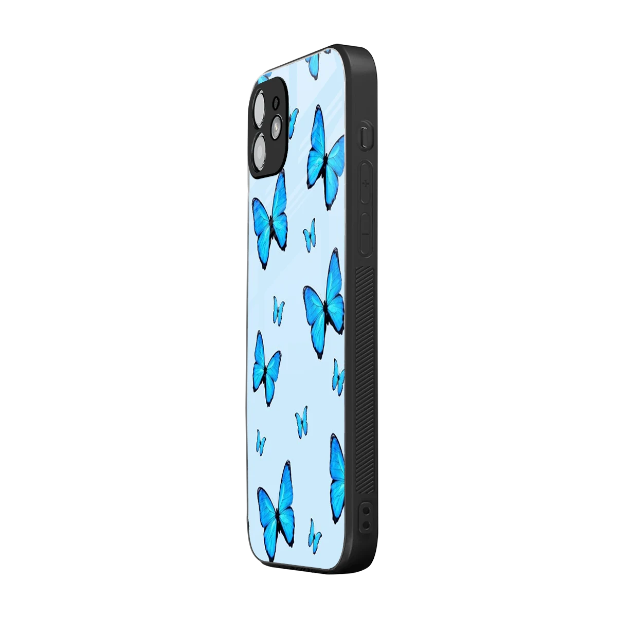 Gimme Butterflies Aesthetic iphone 11 mobile cover | shockproof glass phone case