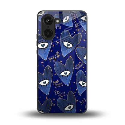 Girl Vision back phone cover | glass case for oneplus nord ce5 5g