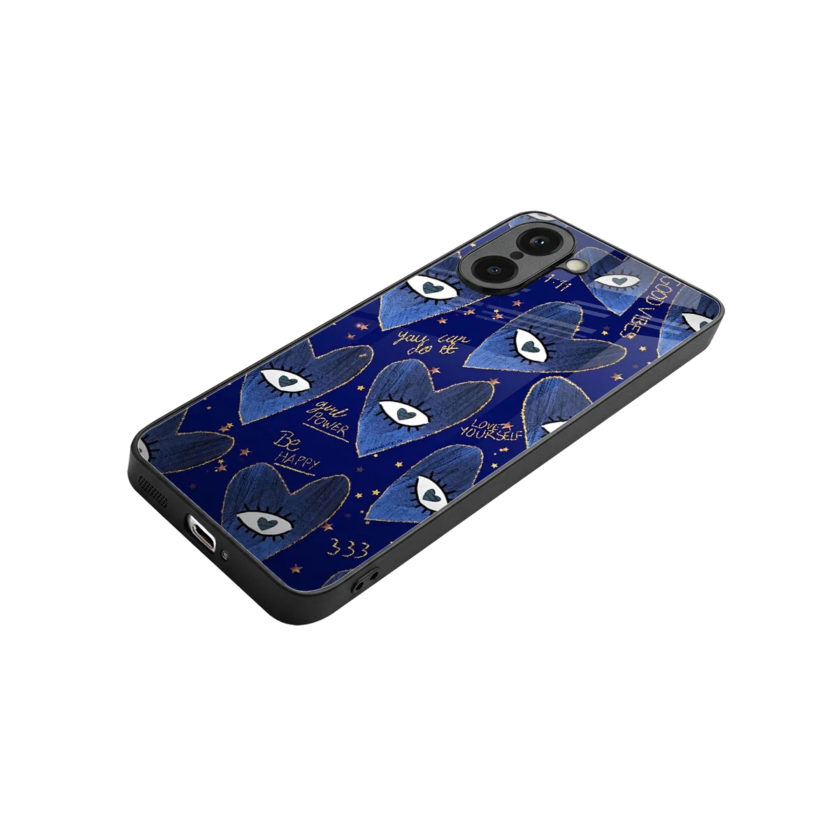 Girl Vision stylish phone case for oneplus nord ce5 5g | glossy glass and slim fit