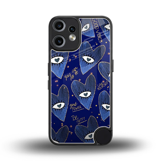 Girl Vision back phone cover | glass case for cmf nothing phone 2 pro