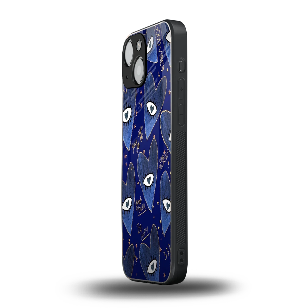 Girl Vision iphone 13 mini mobile cover | shockproof glass phone case