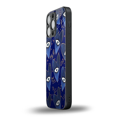 Girl Vision iphone 15 pro max mobile cover | shockproof glass phone case
