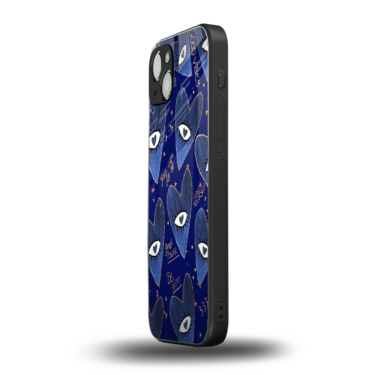 Girl Vision iphone 15 mobile cover | shockproof glass phone case