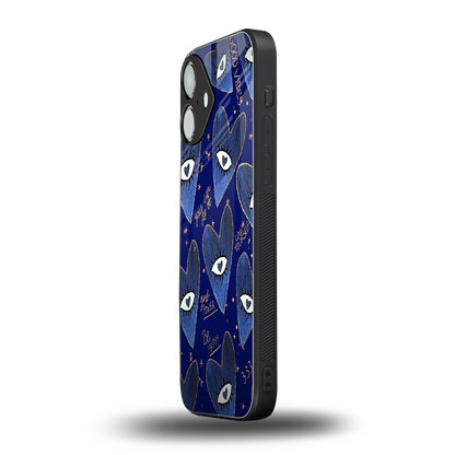 Girl Vision iPhone 16 mobile cover | shockproof glass phone case