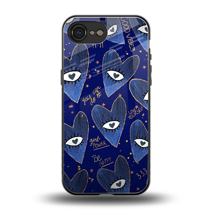 Girl Vision back phone cover | glass case for iphone 17e
