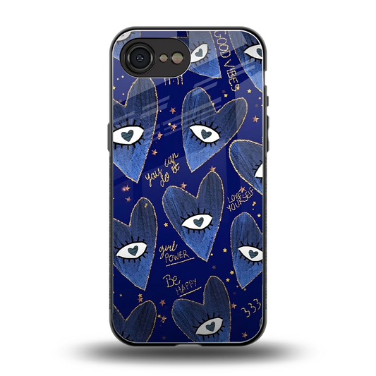 Girl Vision back phone cover | glass case for iphone 17e