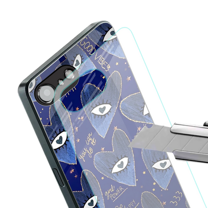 Girl Vision stylish phone case for iphone 16e | glossy glass and slim fit