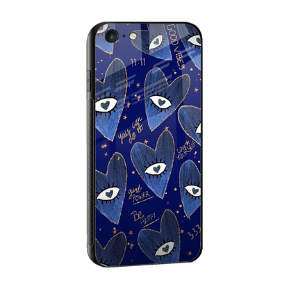 Girl Vision sleek iphone 6s cover with tempered glass back and TPU edges