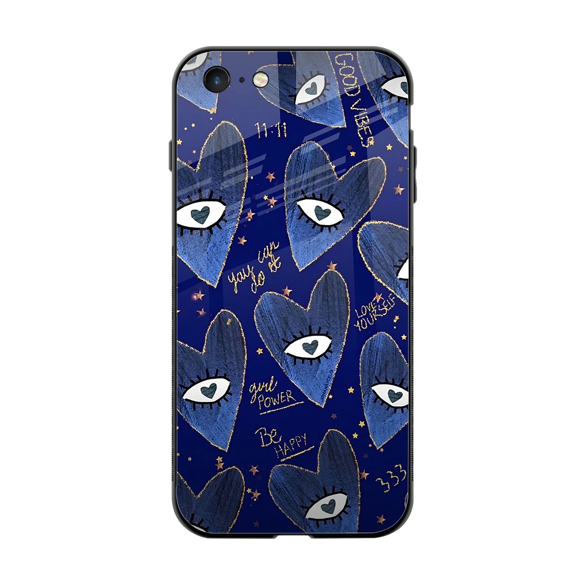 Girl Vision back phone cover | glass case for iphone 6s plus