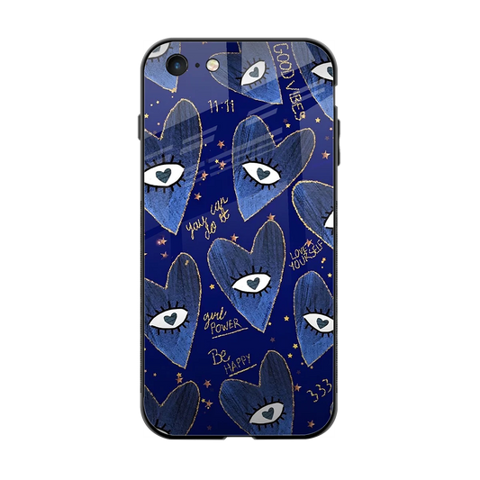 Girl Vision back phone cover | glass case for iphone 6s plus
