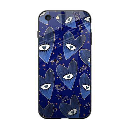 Girl Vision back phone cover | glass case for iphone 6s