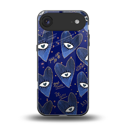 Girl Vision back phone cover | glass case for iphone air