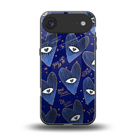 Girl Vision back phone cover | glass case for iphone air