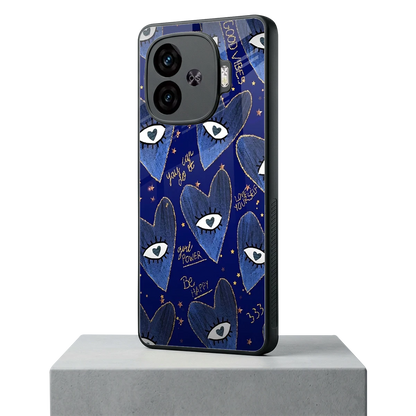Girl Vision iqoo neo 10r 5g mobile cover | shockproof glass phone case