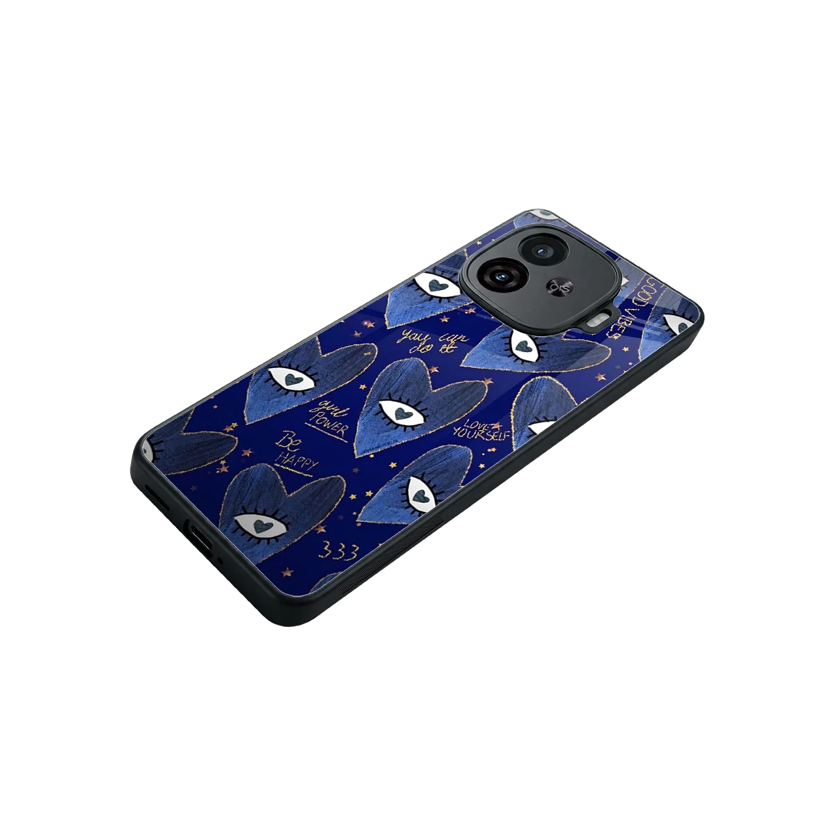 Girl Vision stylish phone case for iqoo neo 10r 5g | glossy glass and slim fit