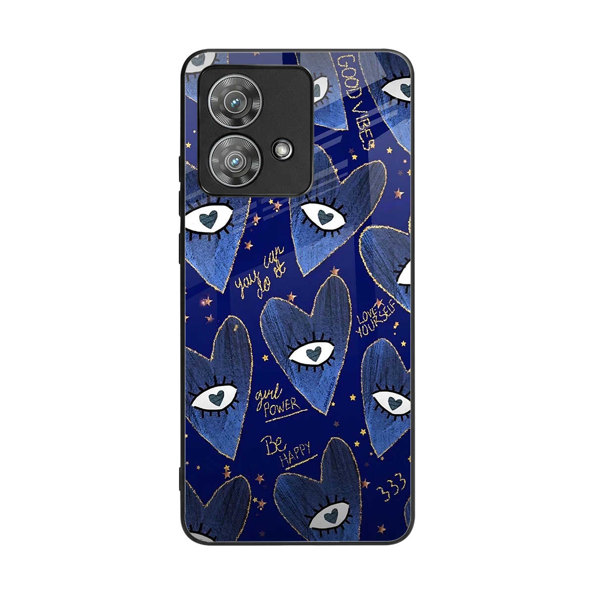 Girl Vision back phone cover | glass case for motorola edge 40 neo 5g