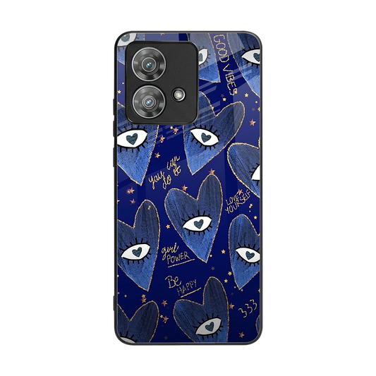 Girl Vision back phone cover | glass case for motorola edge 40 neo 5g