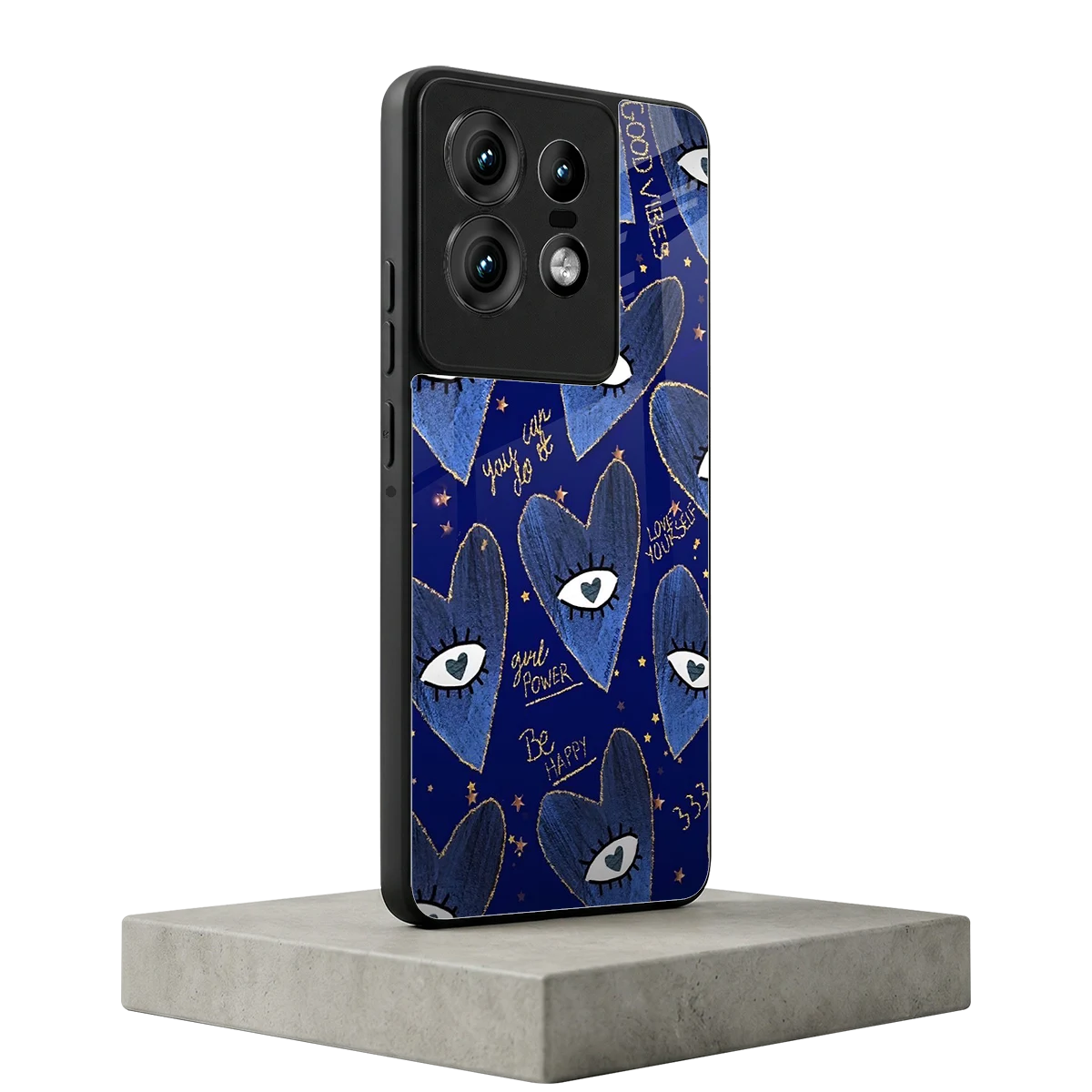 Girl Vision motorola edge 50 pro mobile cover | shockproof glass phone case