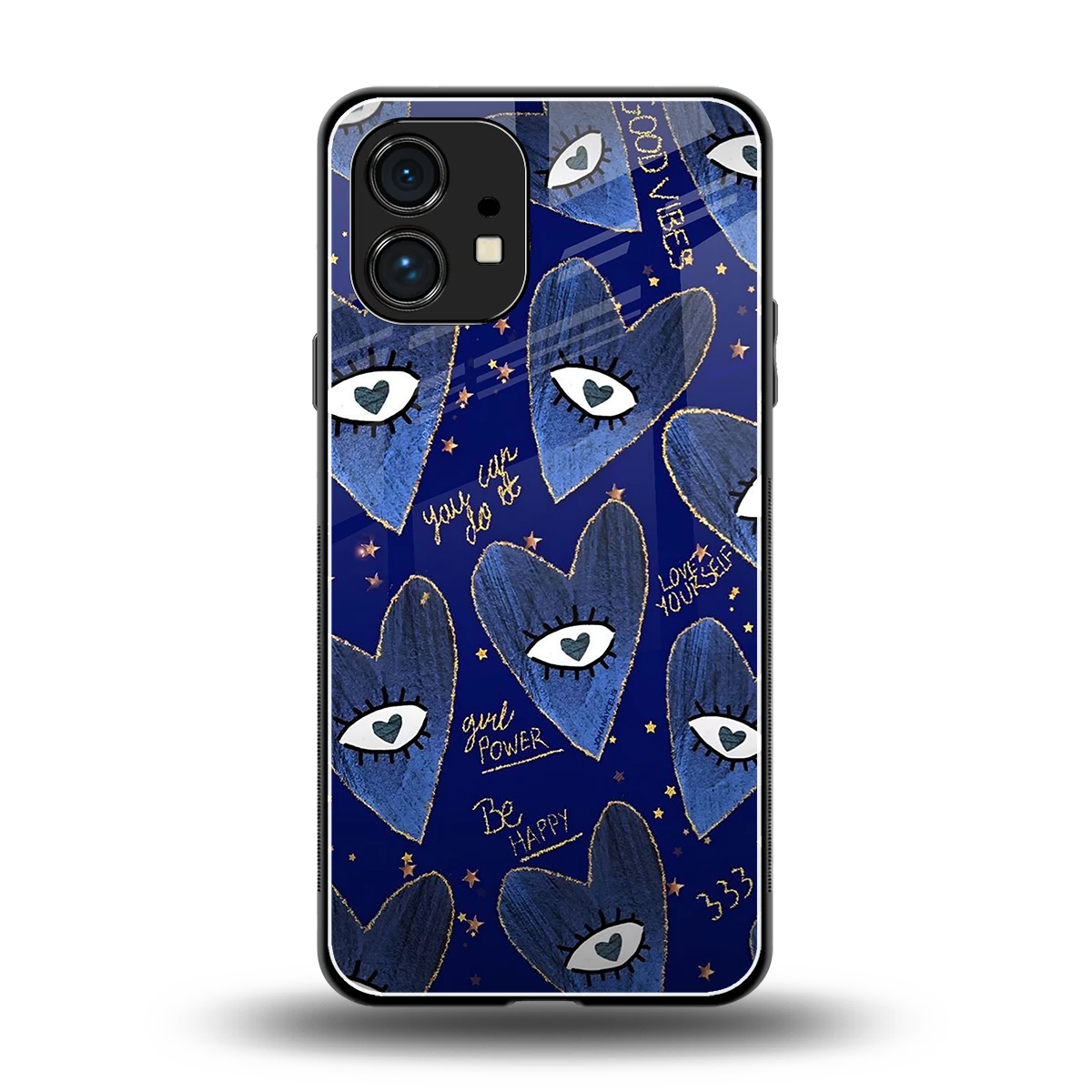 Girl Vision back phone cover | glass case for nothing phone 1