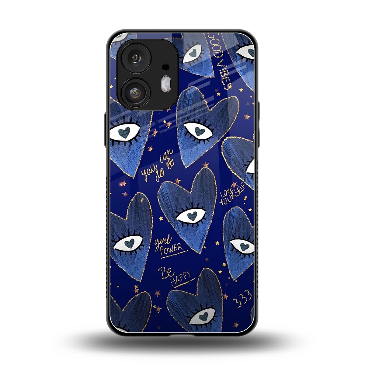 Girl Vision back phone cover | glass case for nothing phone 2