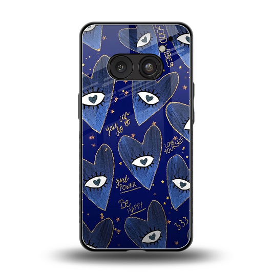 Girl Vision back phone cover | glass case for nothing phone 2a