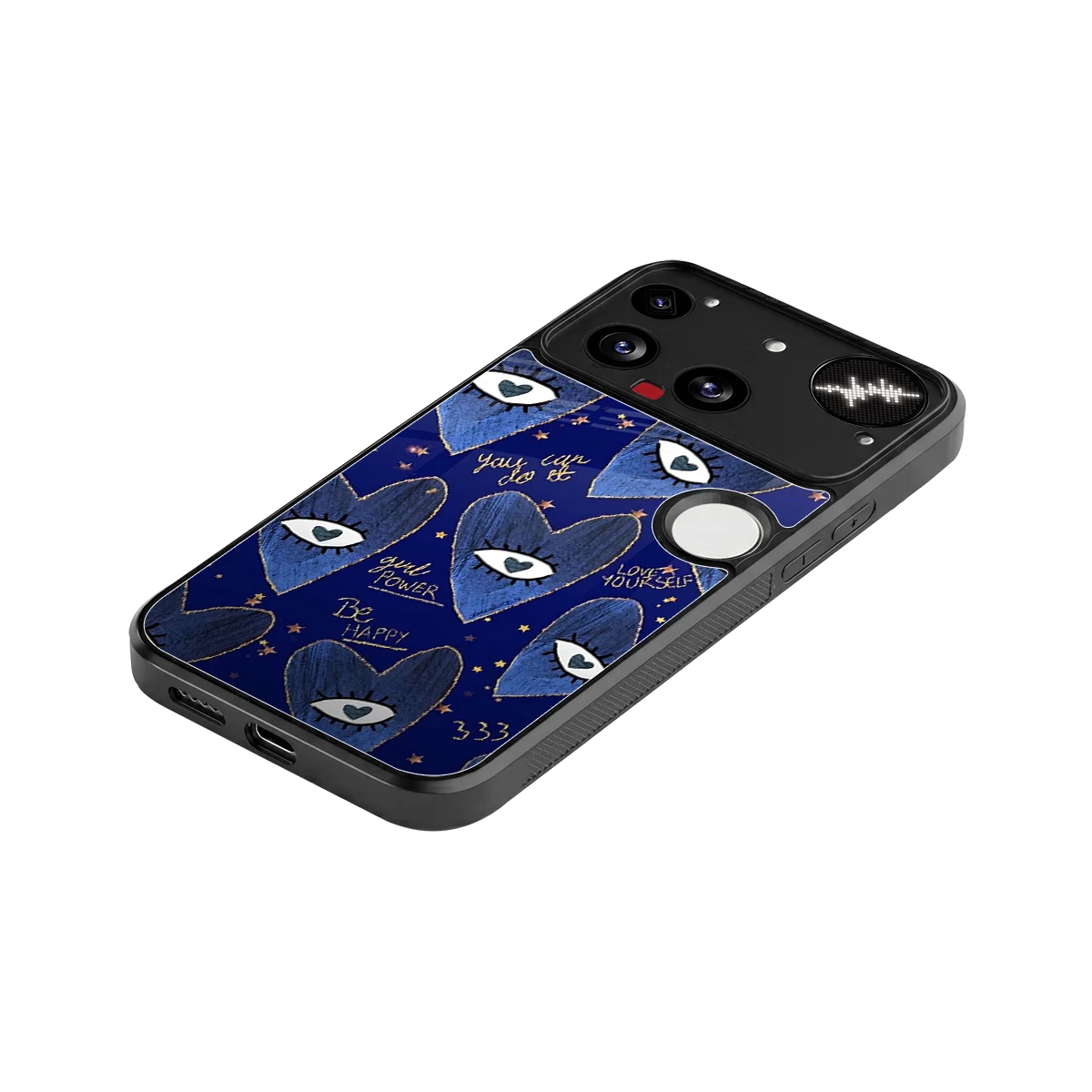 Girl Vision stylish phone case for nothing phone 3 | glossy glass and slim fit
