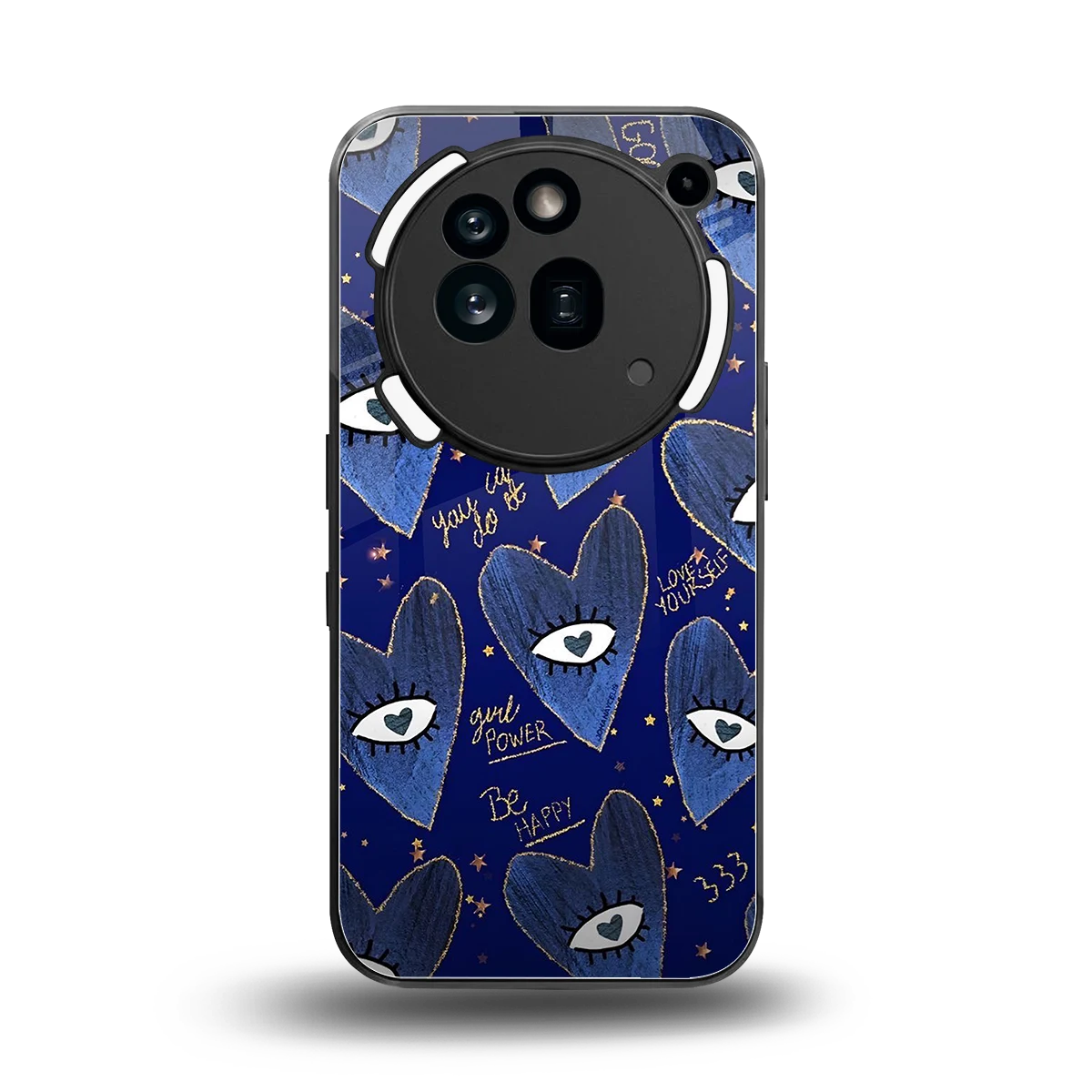 Girl Vision back phone cover | glass case for nothing phone 3a pro