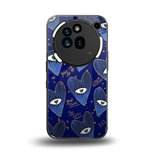 Girl Vision back phone cover | glass case for nothing phone 3a pro
