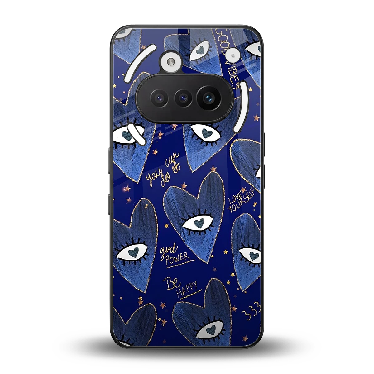 Girl Vision back phone cover | glass case for nothing phone 3a