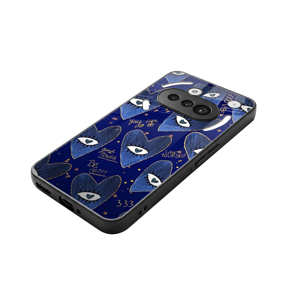 Girl Vision stylish phone case for nothing phone 3a | glossy glass and slim fit