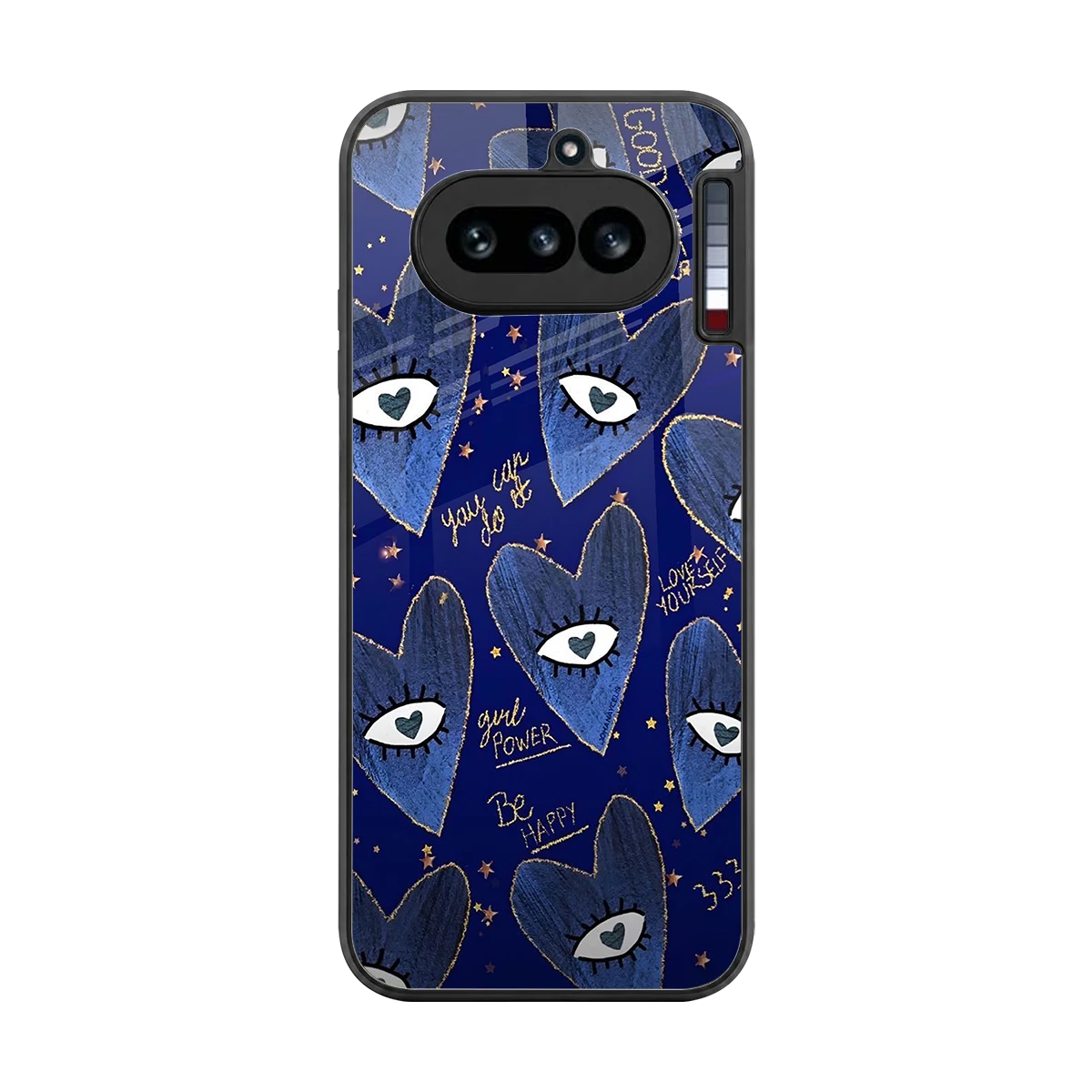 Girl Vision back phone cover | glass case for nothing phone 4a