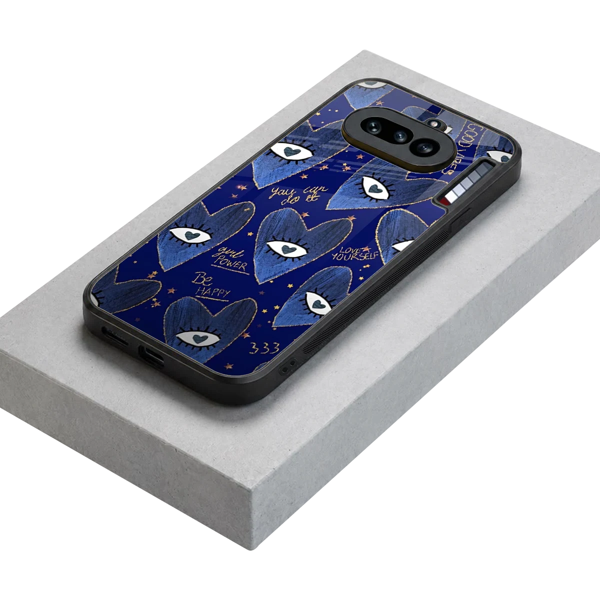 Girl Vision stylish phone case for nothing phone 4a | glossy glass and slim fit