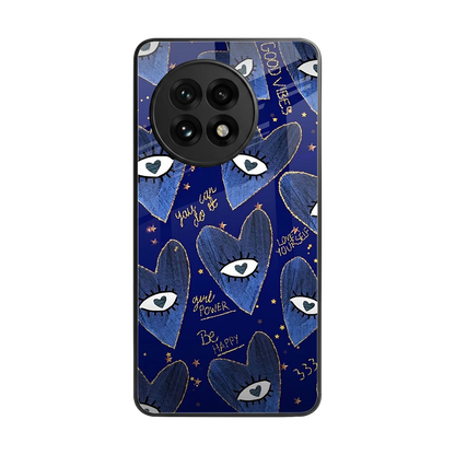 Girl Vision back phone cover | glass case for oneplus 13r
