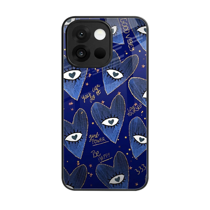 Girl Vision back phone cover | glass case for oneplus 13s