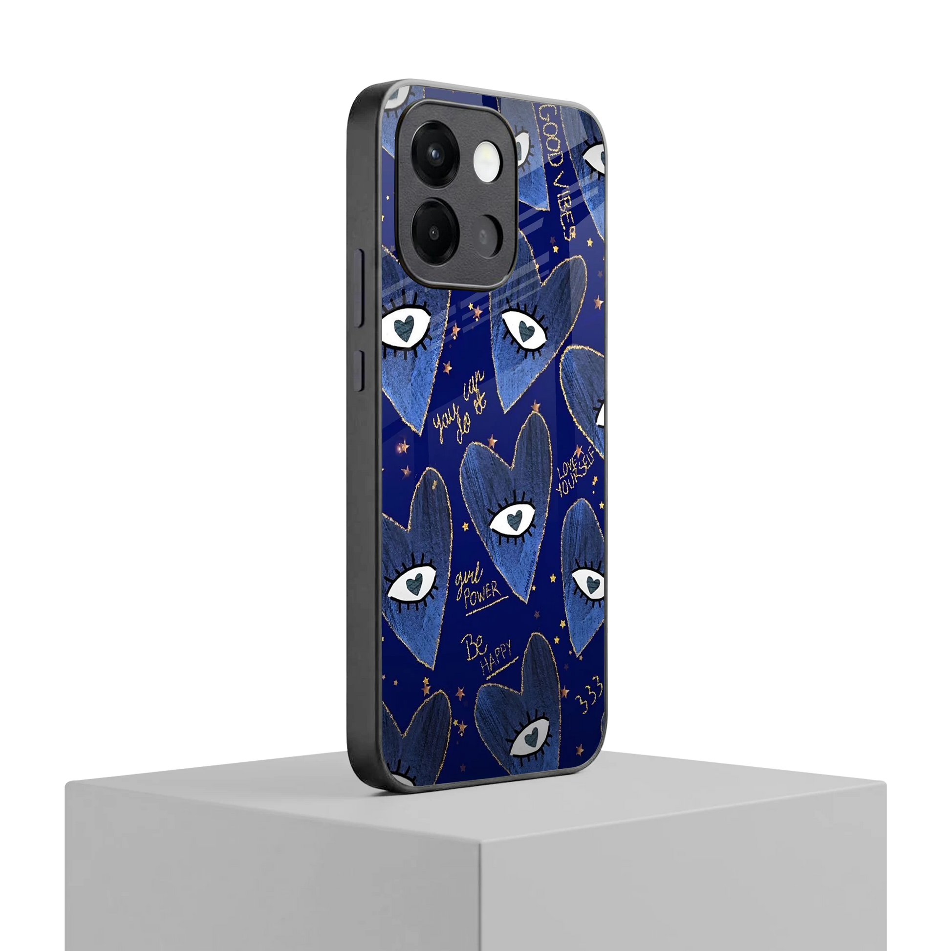 Girl Vision oneplus 13s mobile cover | shockproof glass phone case