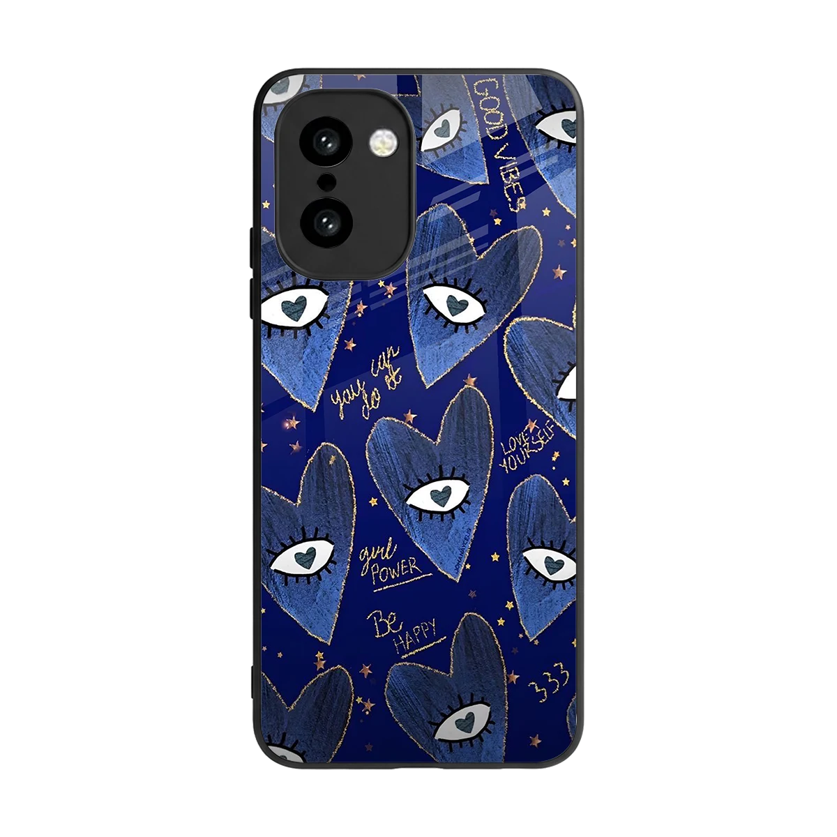 Girl Vision back phone cover | glass case for oneplus 15r