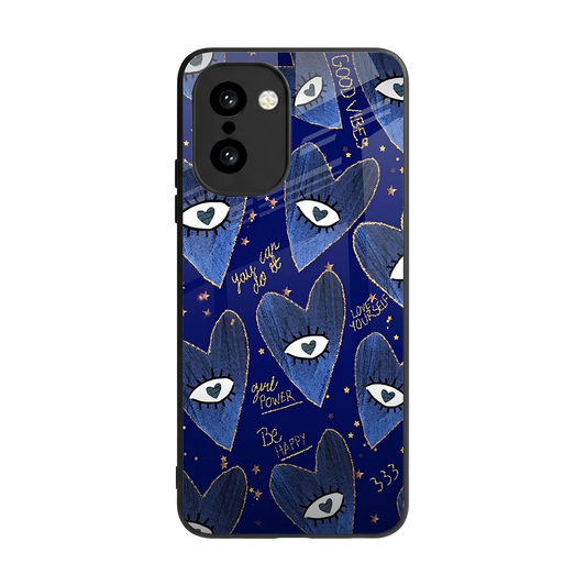 Girl Vision back phone cover | glass case for oneplus 15r